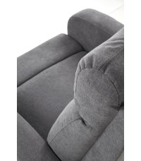 OSLO 1S, fotel 1S ciemny popiel (1p1szt)