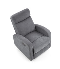 OSLO 1S, fotel 1S ciemny popiel (1p1szt)