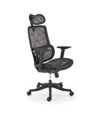 OSVALDO fotel gabinetowy czarny