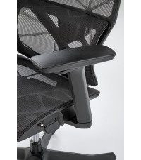 OSVALDO fotel gabinetowy czarny