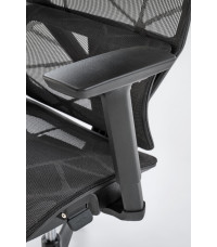 OSVALDO fotel gabinetowy czarny