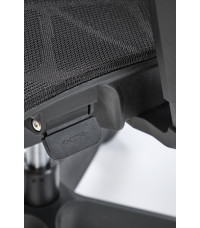 OSVALDO fotel gabinetowy czarny