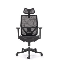 OSVALDO fotel gabinetowy czarny