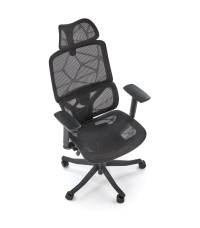 OSVALDO fotel gabinetowy czarny