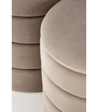 PACHO zestaw 2 puf, beżowy (1p1set)