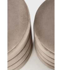 PACHO zestaw 2 puf, beżowy (1p1set)