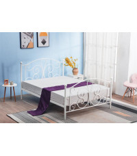 PANAMA 90 cm łóżko metalowe biały (2p1szt)