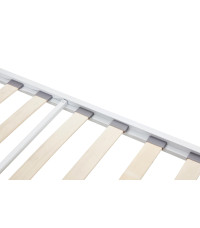 PANAMA 90 cm łóżko metalowe biały (2p1szt)