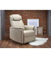 PARADISE fotel wypoczynkowy z fukcją elektrycznego rozkładania oraz funkcją kołyski