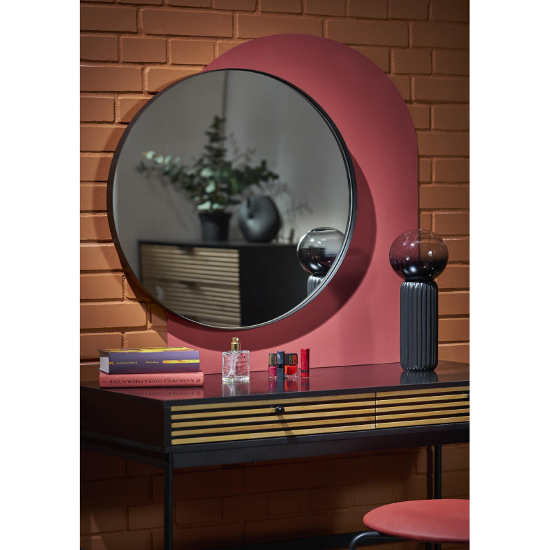 PATINA lustro ścienne, czarny (1p1szt)