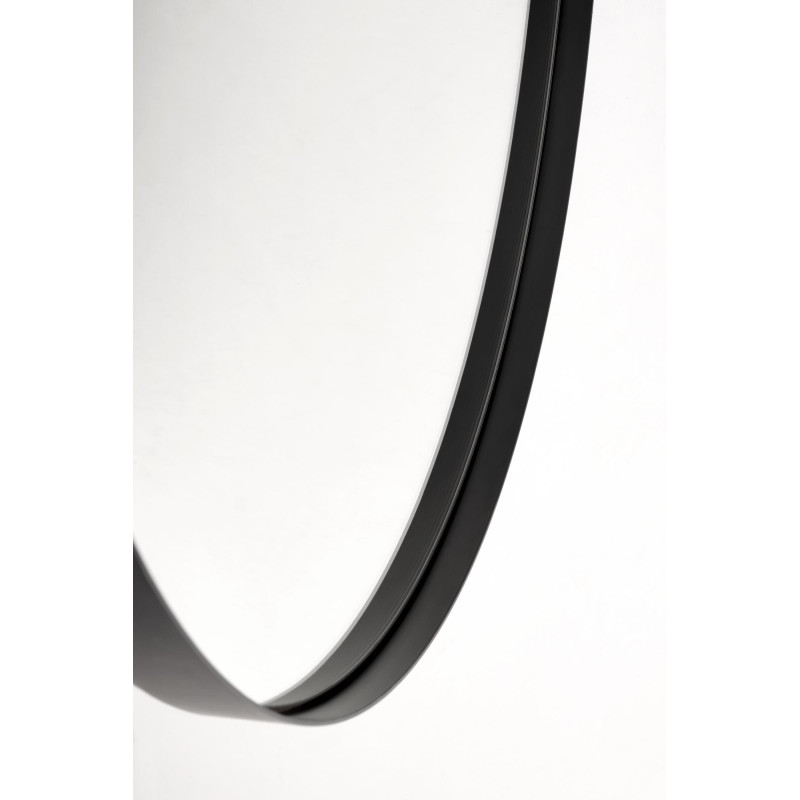 PATINA lustro ścienne, czarny (1p1szt)