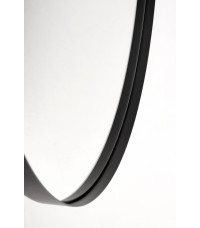 PATINA lustro ścienne, czarny (1p1szt)
