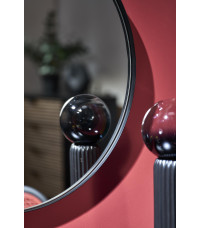 PATINA lustro ścienne, czarny (1p1szt)