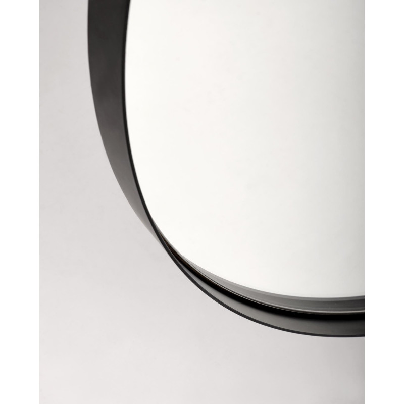 PATINA lustro ścienne, czarny (1p1szt)