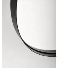 PATINA lustro ścienne, czarny (1p1szt)