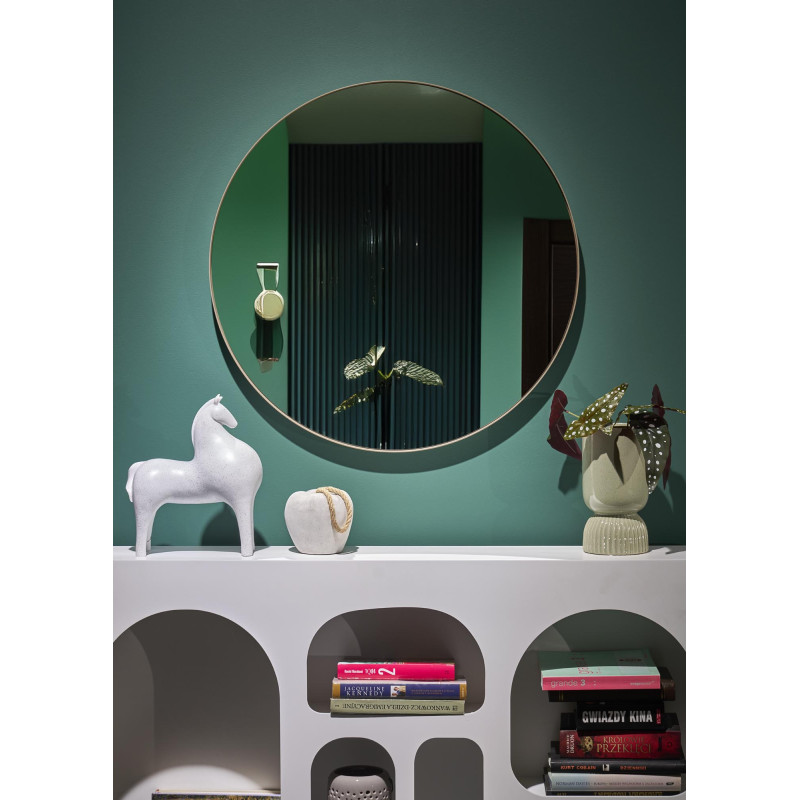 PATINA lustro ścienne, złoty szampański (1p1szt)