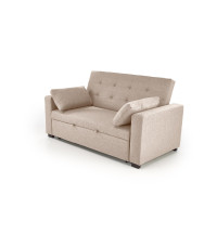 PAULINIO sofa rozkładana, beżowy (2p1szt)
