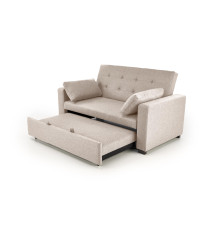 PAULINIO sofa rozkładana, beżowy (2p1szt)