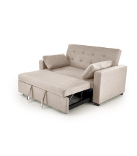 PAULINIO sofa rozkładana, beżowy (2p1szt)