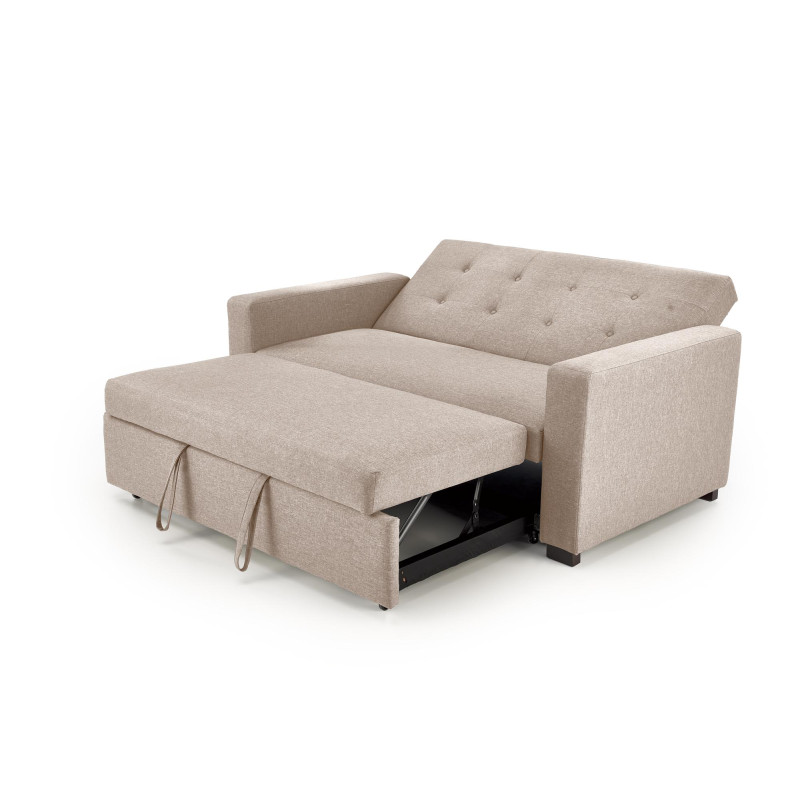 PAULINIO sofa rozkładana, beżowy (2p1szt)