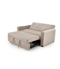 PAULINIO sofa rozkładana, beżowy (2p1szt)