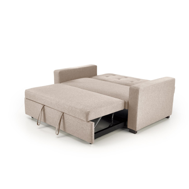 PAULINIO sofa rozkładana, beżowy (2p1szt)