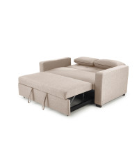 PAULINIO sofa rozkładana, beżowy (2p1szt)