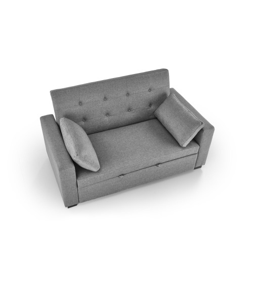 PAULINIO sofa rozkładana, popielaty (2p1szt)