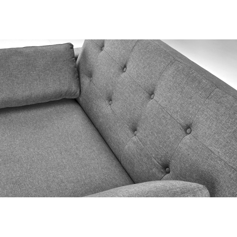 PAULINIO sofa rozkładana, popielaty (2p1szt)