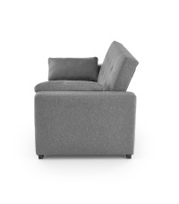 PAULINIO sofa rozkładana, popielaty (2p1szt)