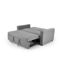 PAULINIO sofa rozkładana, popielaty (2p1szt)