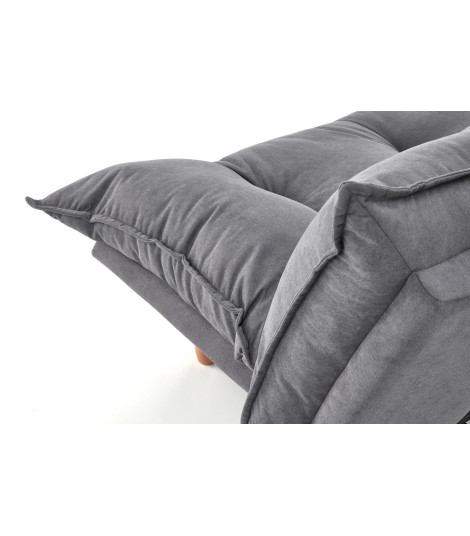 PILLOW sofa rozkładana, popielaty (1p1szt)
