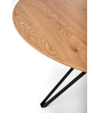 PIXEL2 stół dąb złoty / czarny (2p1szt)