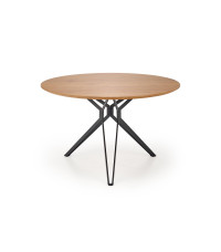 PIXEL2 stół dąb złoty / czarny (2p1szt)