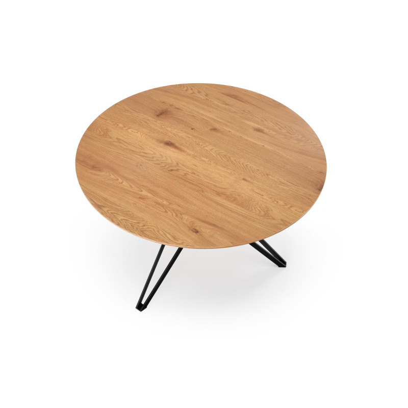 PIXEL2 stół dąb złoty / czarny (2p1szt)