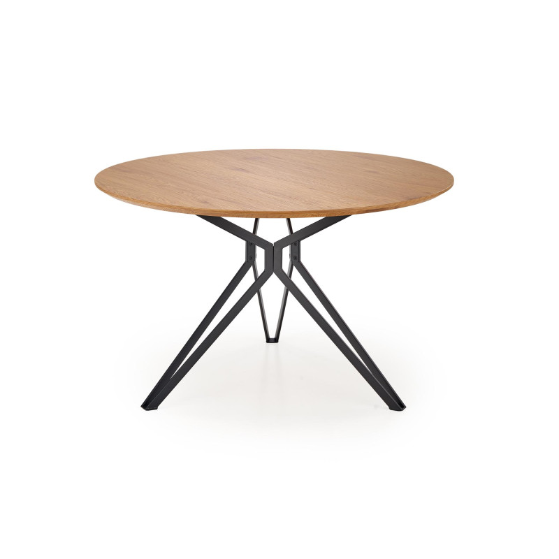 PIXEL2 stół dąb złoty / czarny (2p1szt)