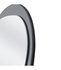 PLAZA lustro ścienne, srebrny / niebieski (1p1szt)