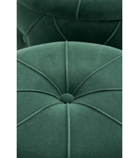 POLLY zestaw 2 puf, ciemny zielony (1p1kpl)