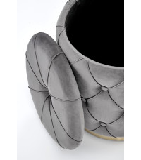 POLLY zestaw 2 puf, popiel (1p1kpl)