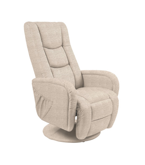 PULSAR 2 recliner z funkcją masażu beżowy