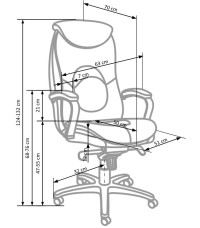 QUAD fotel gabinetowy czarny QUAD fotel gabinetowy czarny