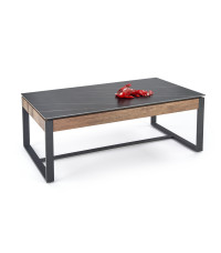 RAMONA ława czarny marmur / orzechowy (1p1szt)