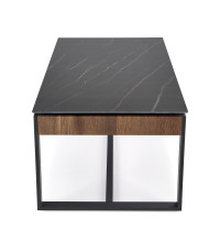 RAMONA ława czarny marmur / orzechowy (1p1szt)