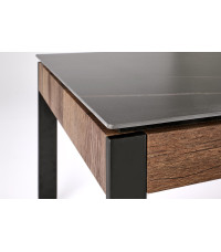 RAMONA ława czarny marmur / orzechowy (1p1szt)