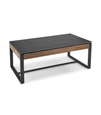 RAMONA ława czarny marmur / orzechowy (1p1szt)