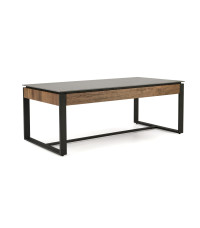 RAMONA ława czarny marmur / orzechowy (1p1szt)