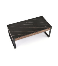 RAMONA ława czarny marmur / orzechowy (1p1szt)