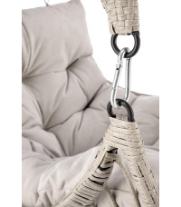 RASMUS fotel ogrodowy, jasny popiel (3p1szt)