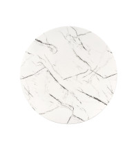 RAYMOND 2 stół, blat - biały marmur, nogi - złoty (2p1szt)