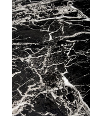 RAYMOND 2 stół, blat - czarny marmur, nogi - złoty (2p1szt)